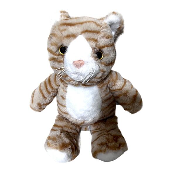 Fiesta Tabby Cat Kitten Plush stuffed animal Travel Tails Vernon orange striped - Picture 1 of 5